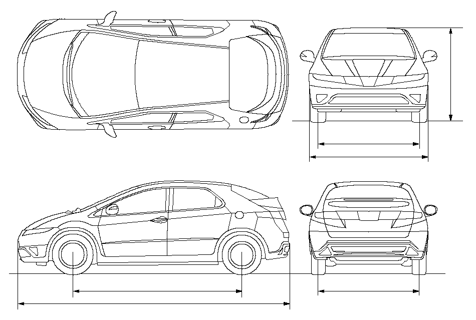 Габариты д. Хонда Цивик 8 хэтчбек габариты. Габариты Honda Civic 8 хэтчбек. Хонда Цивик хэтчбек 2008 габариты. Honda Civic 5d 2008 габариты.